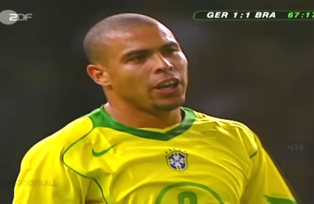 NIKE 2004 ブラジル代表 ロナウド RONALDO ユニフォーム シャツ