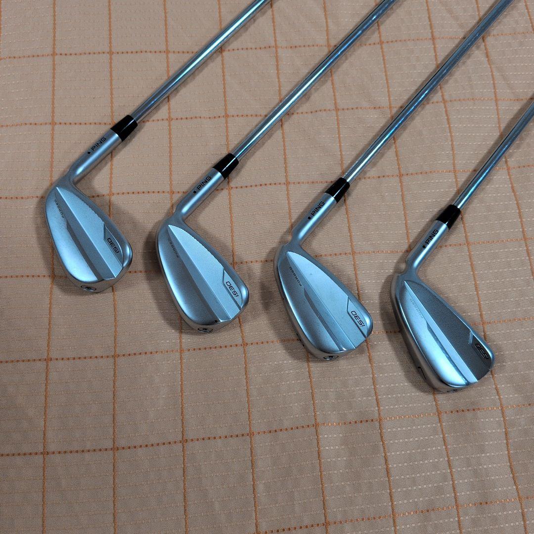 PING i530 7〜W ４本セット