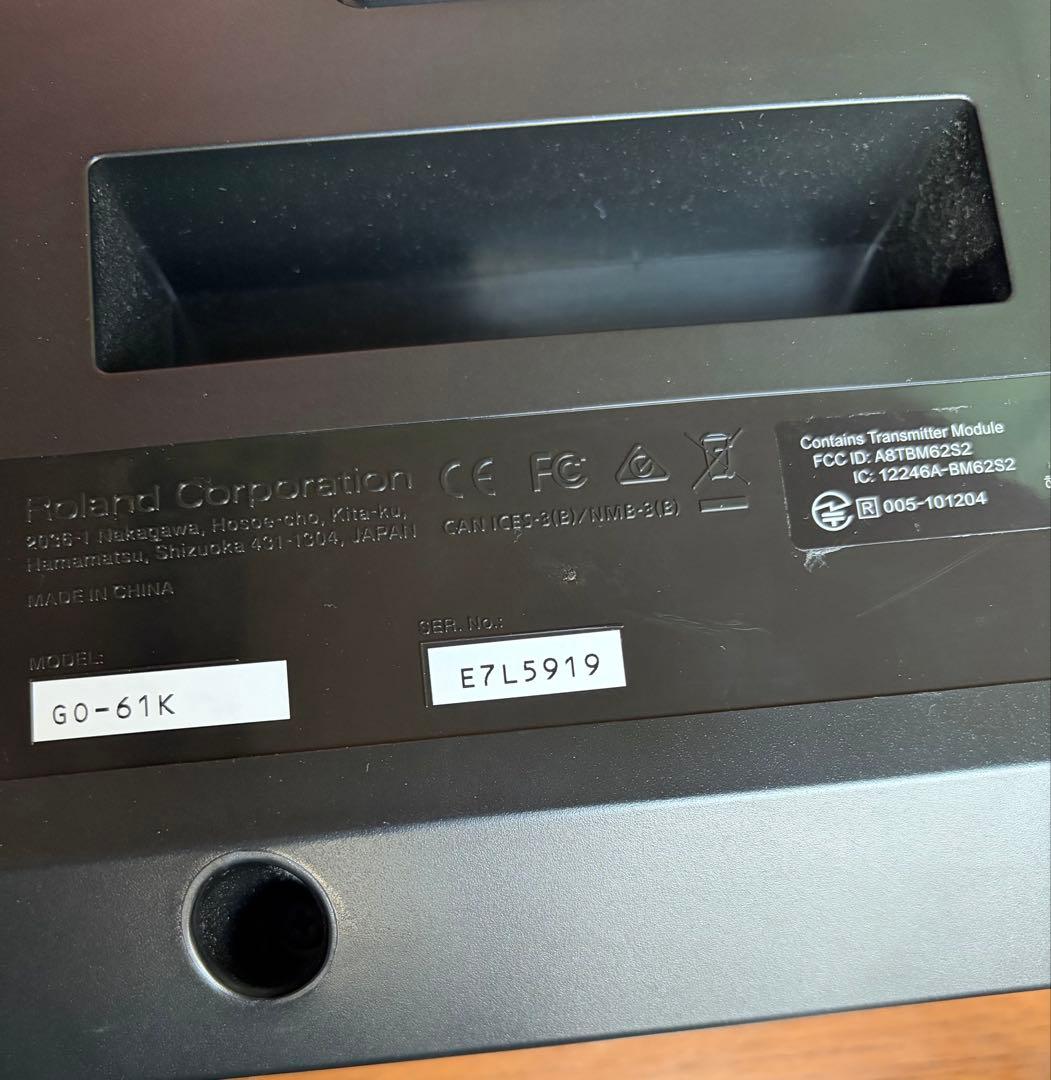 Roland GO:KEYS レッド キーボード