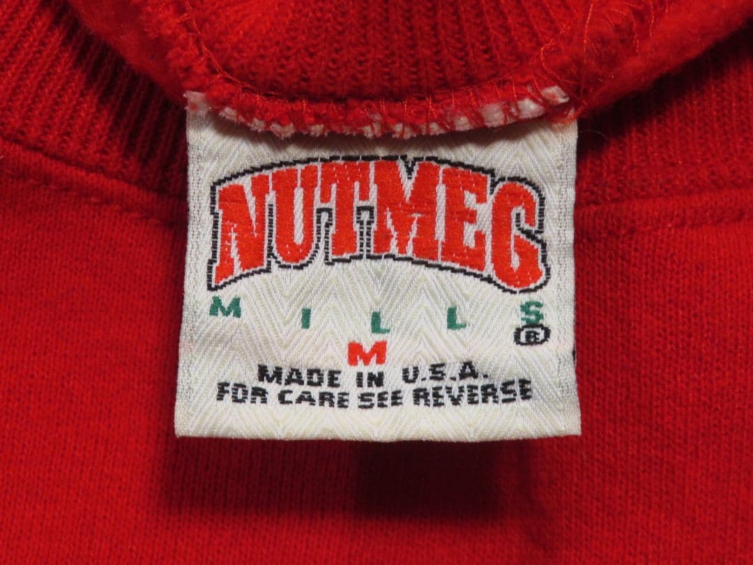 ✅️ USA製 NUTMEG アメフト 49ERS スウェット M トレーナー