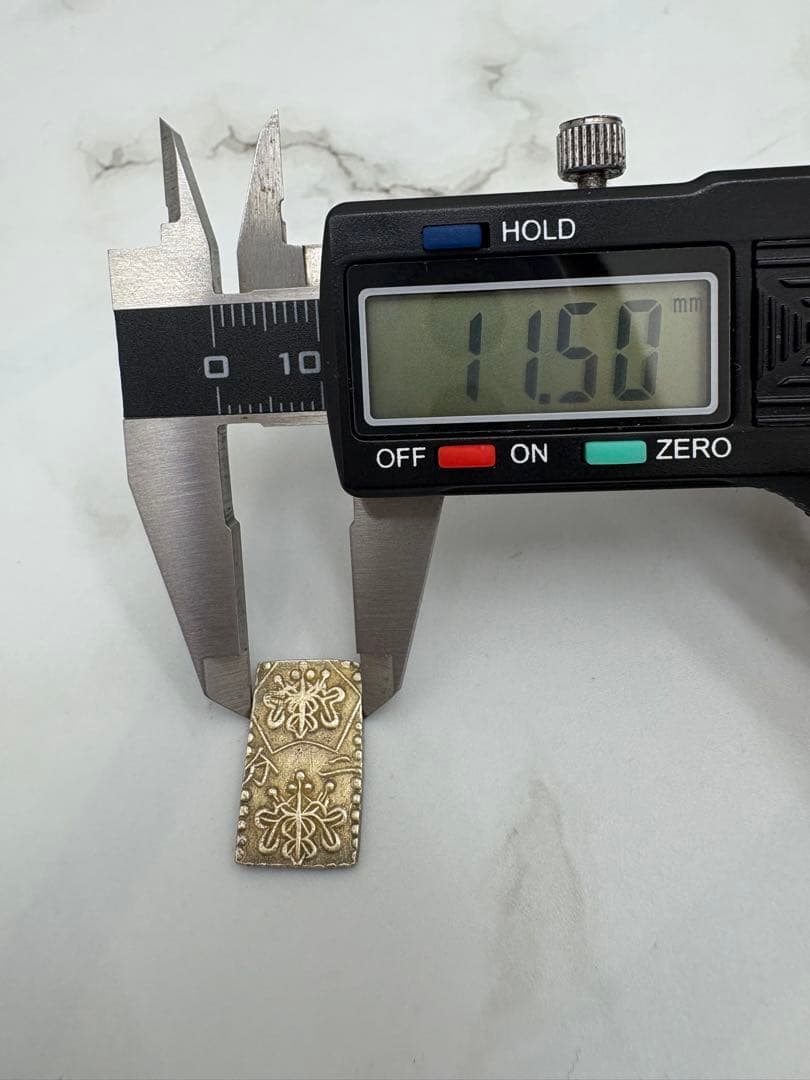 査定済み⭐︎古銭　明治二分判金 止め分 3g ×2枚　2枚