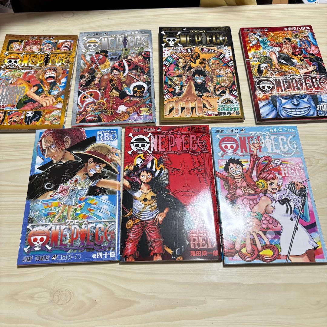 ご購入は値段交渉から！ 「ほぼ初版、帯付き」 ワンピース 全巻 映画特典 付き