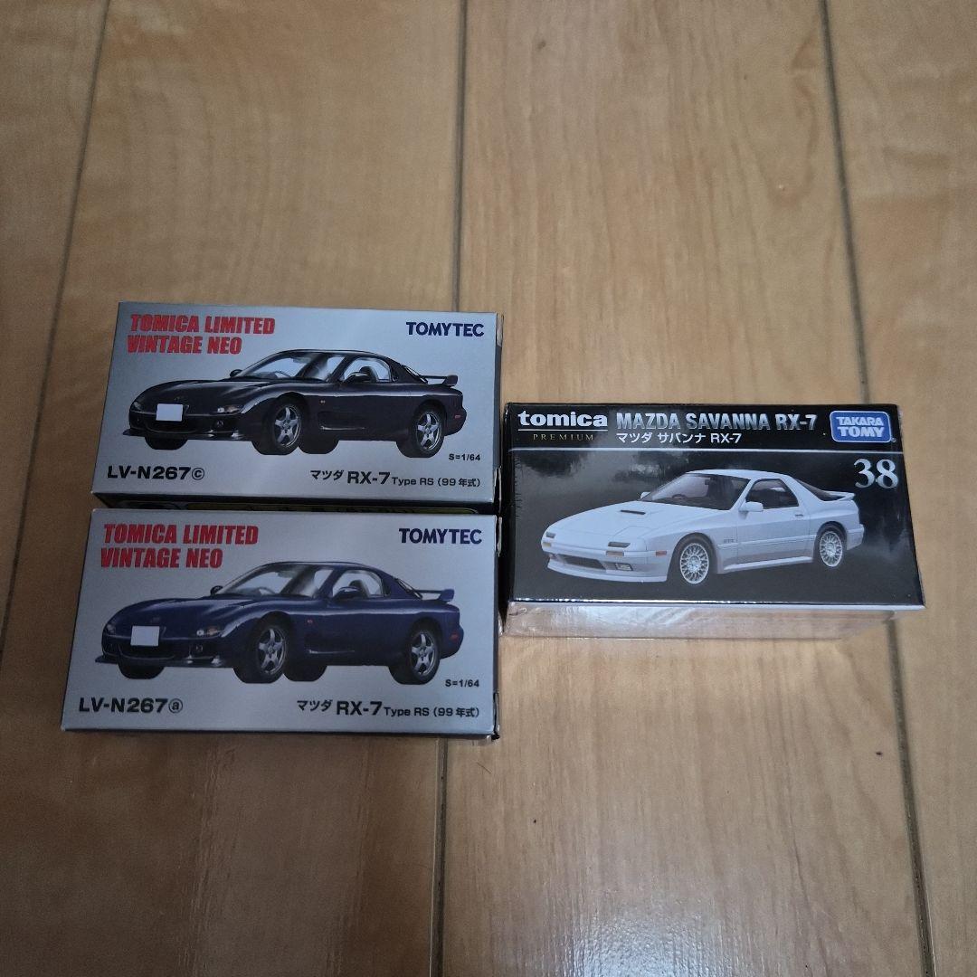 MAZDA RX-7 トミカ トミカプレミアム ホットウィール トミーテック