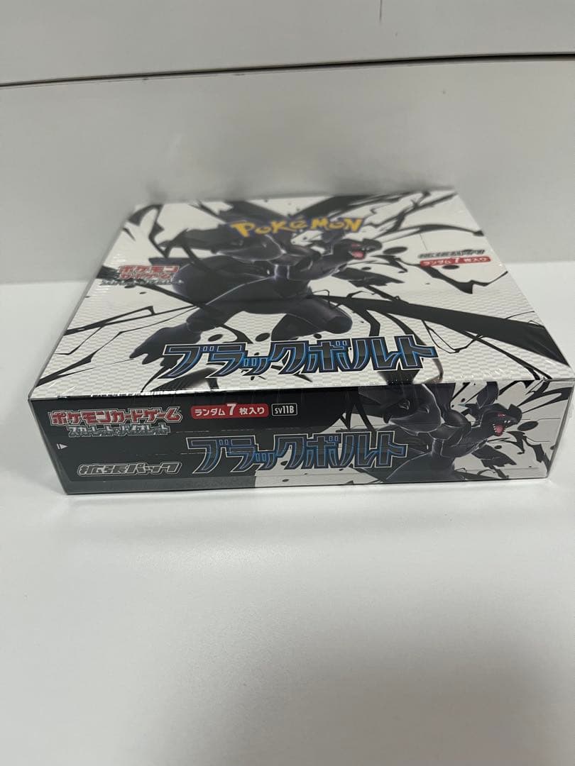ポケカ box ブラックボルト 新品未開封シュリンク付き