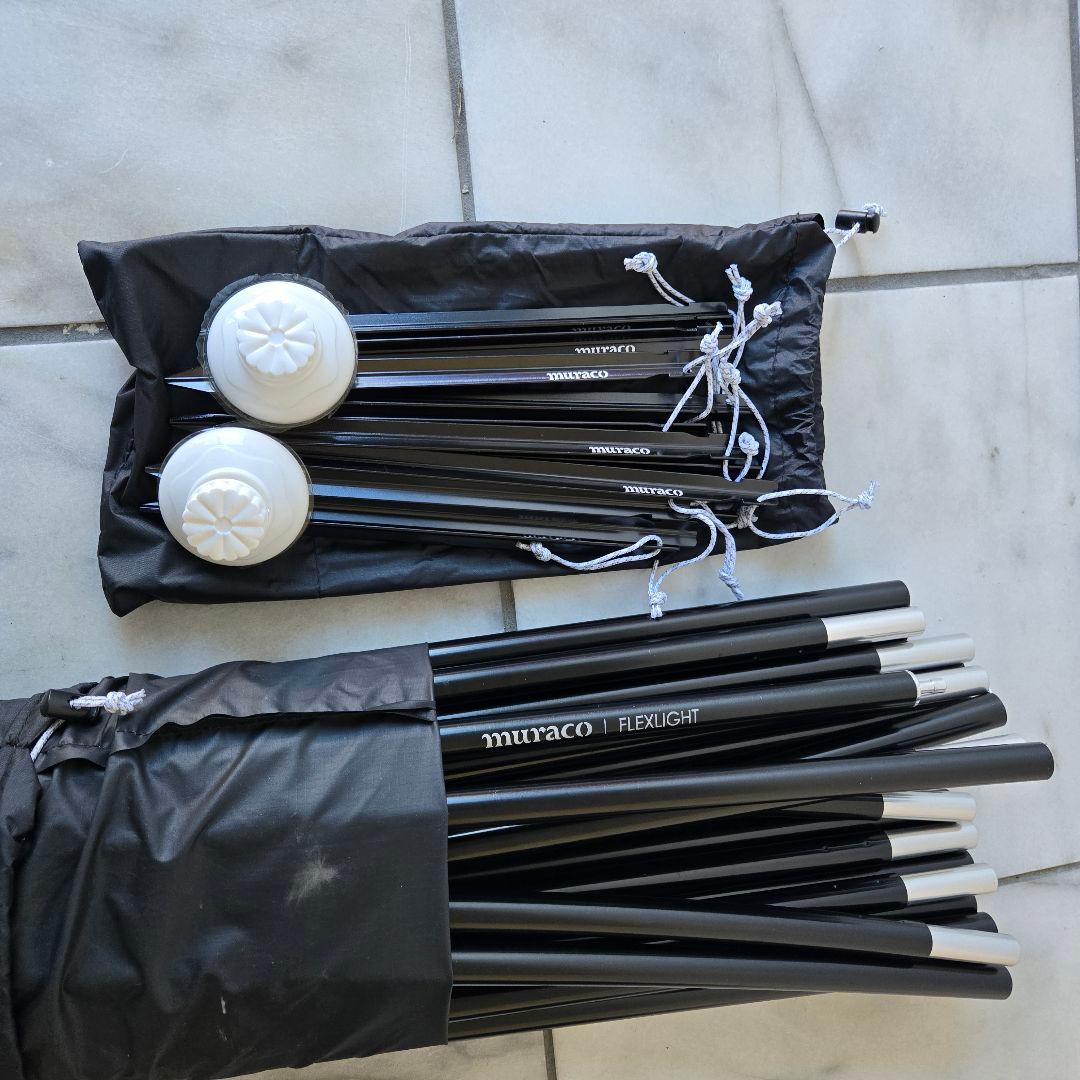 muraco　Penelope カーサイドタープ ブラック　復刻版