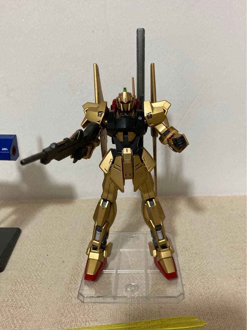 HG 1/144 百式+メガバズーカランチャー　塗装済完成品　ガンプラ　HGUC