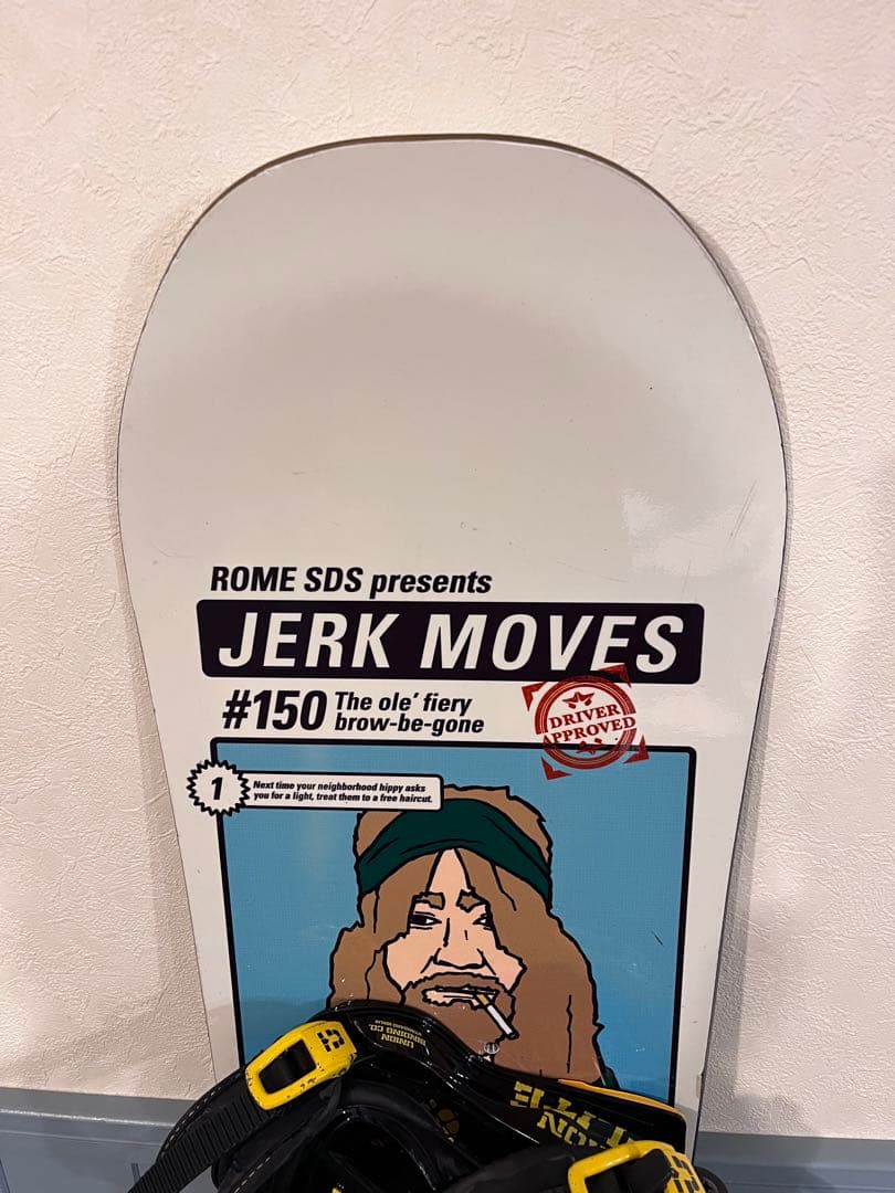 【本日最終】ROME SDS 150cm ビィンディング（UNION）付き