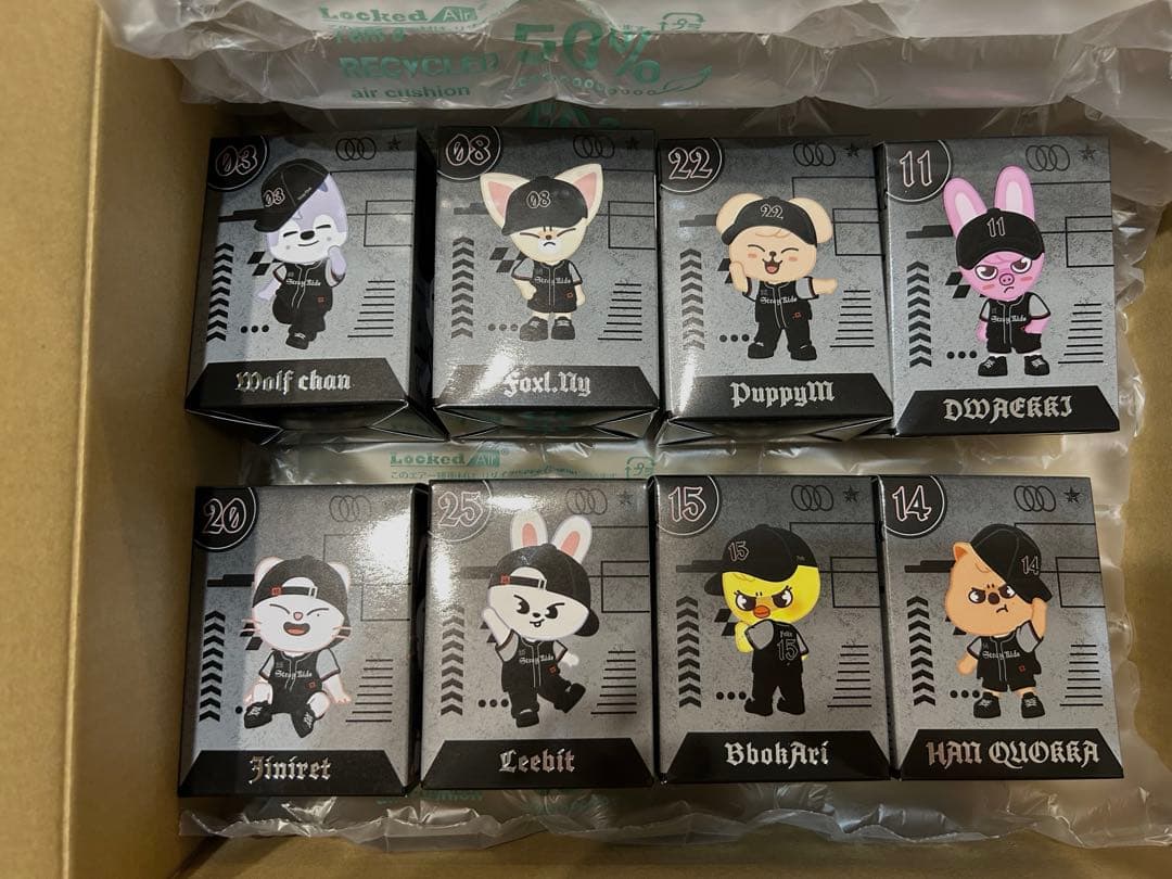 【匿名】straykids エコパ skzoo フィギュア コンプ