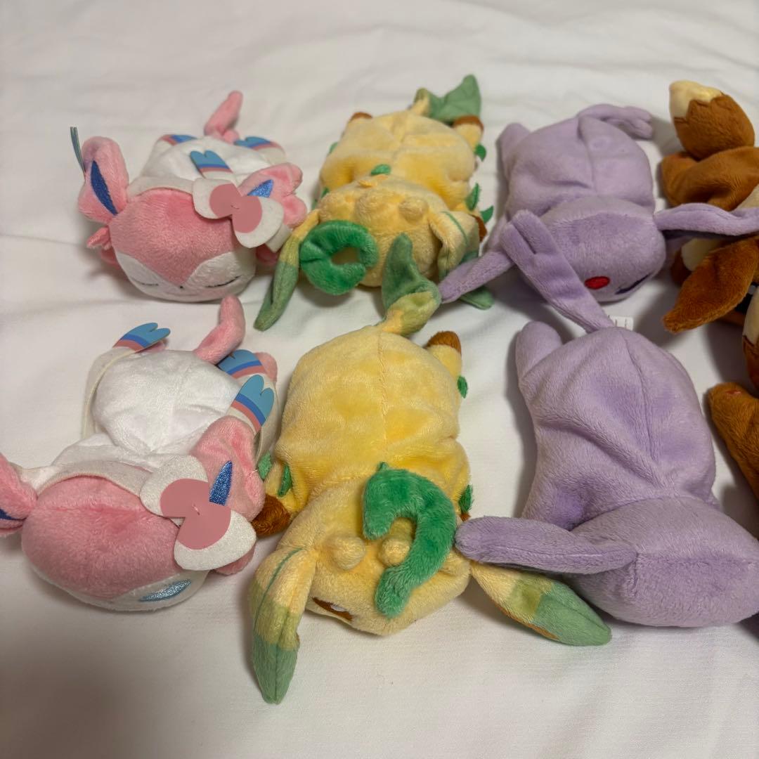 ポケモン イーブイ ぬいぐるみ 15体セット　ブイズ　くったり