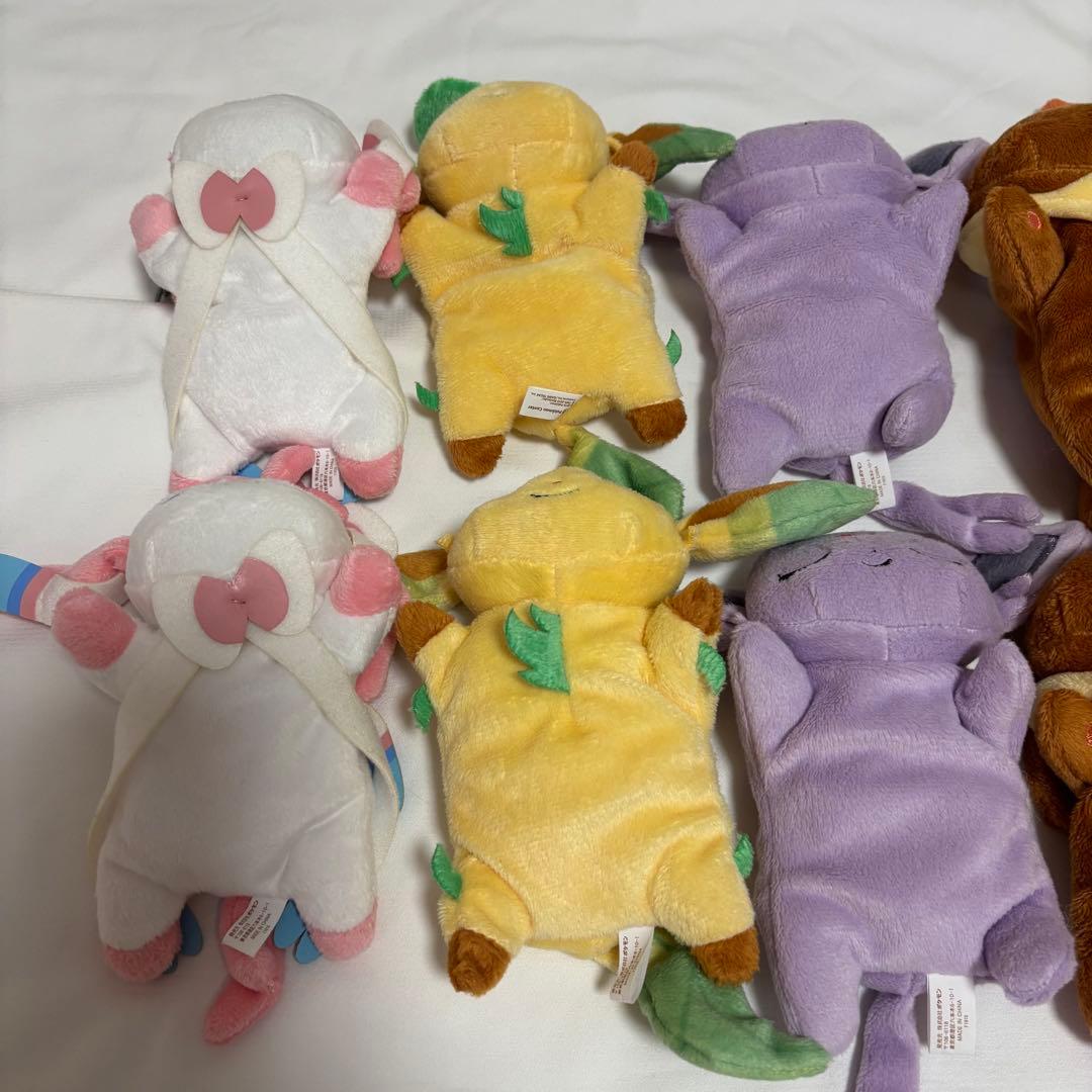 ポケモン イーブイ ぬいぐるみ 15体セット　ブイズ　くったり