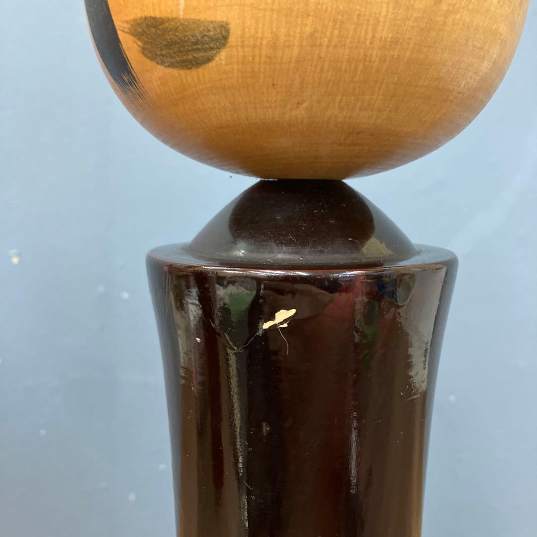 4F 希少 ペア 創作こけし 山中漆器 漆塗り 雅 金彩 紅葉 竹 2体セット