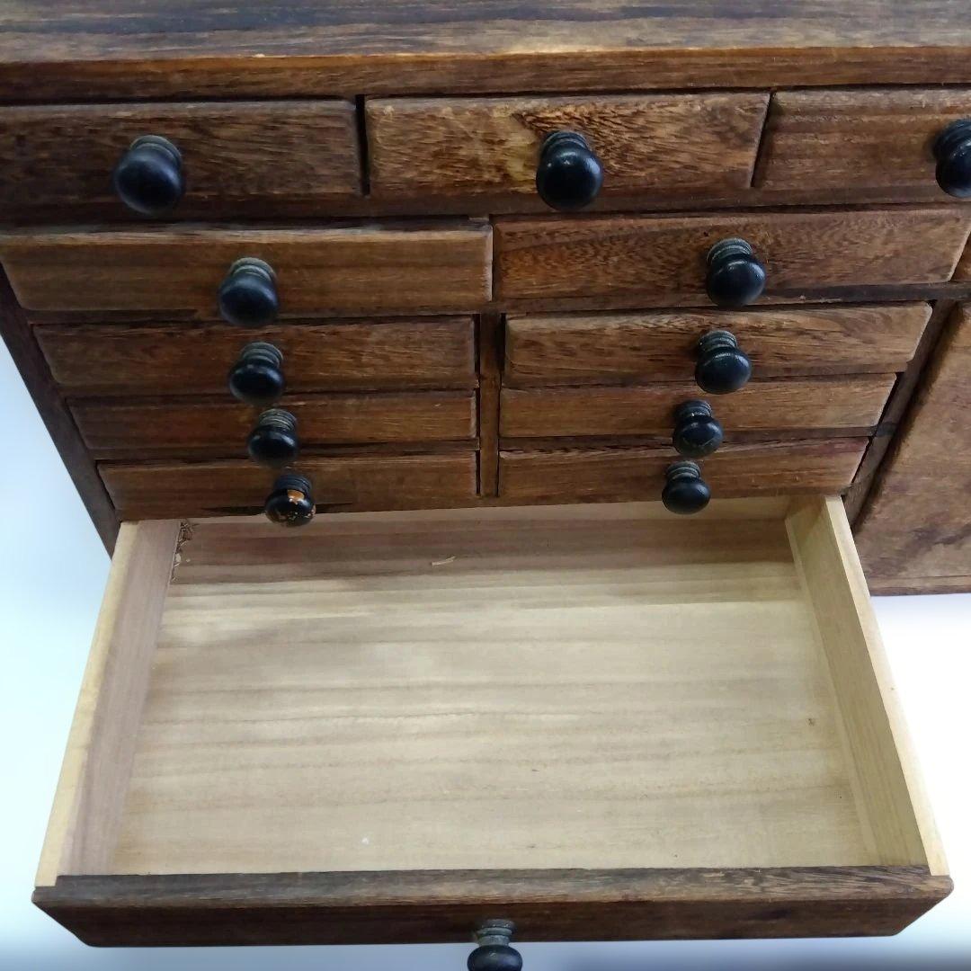 【ビンテージ】アンティーク家具 引き出し 小道具