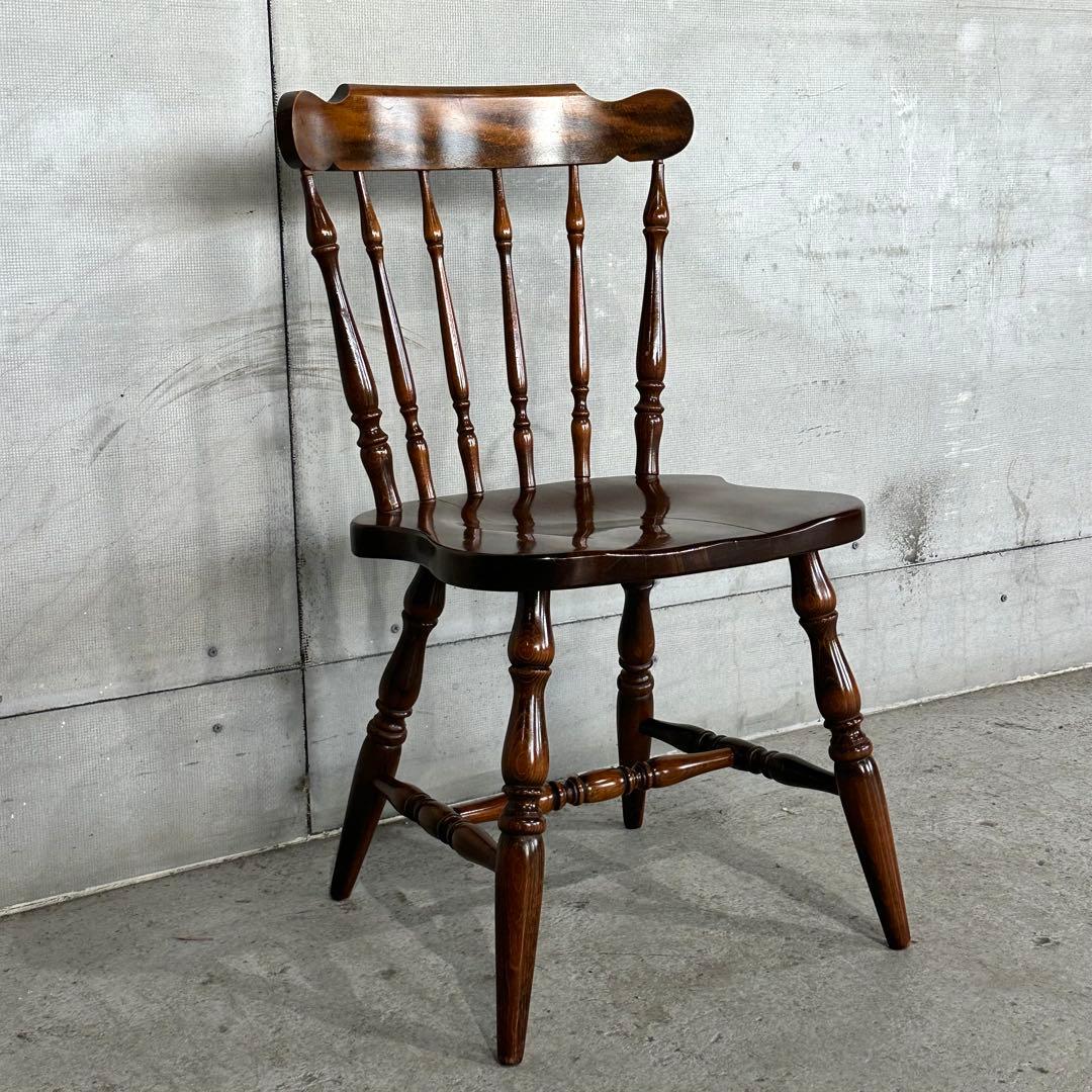 ✿昭和レトロ✿60s〜70s 飛騨産業 キツツキマーク ダイニングチェア