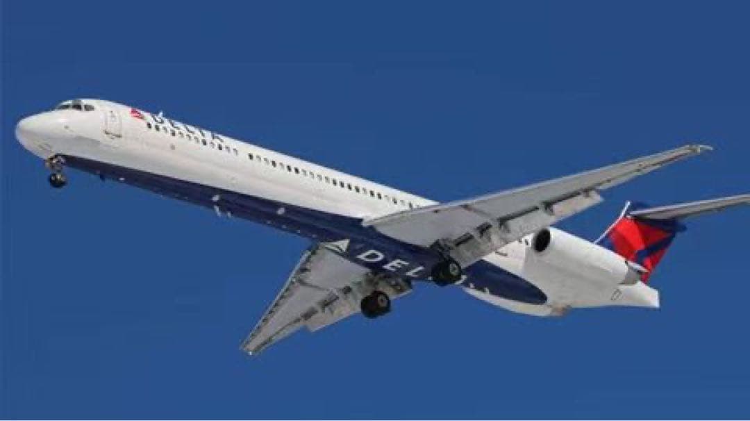 デルタ航空 Planetags MD-88