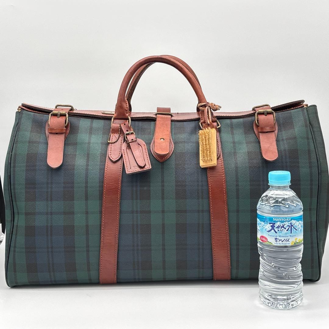 【希少・備品完備】ポロラルフローレン ブラシ 南京錠 大容量 ボストンバッグ