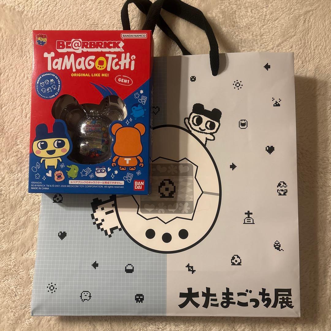 【大たまごっち展限定】BE@RBRICK×Tamagotchi GEN1