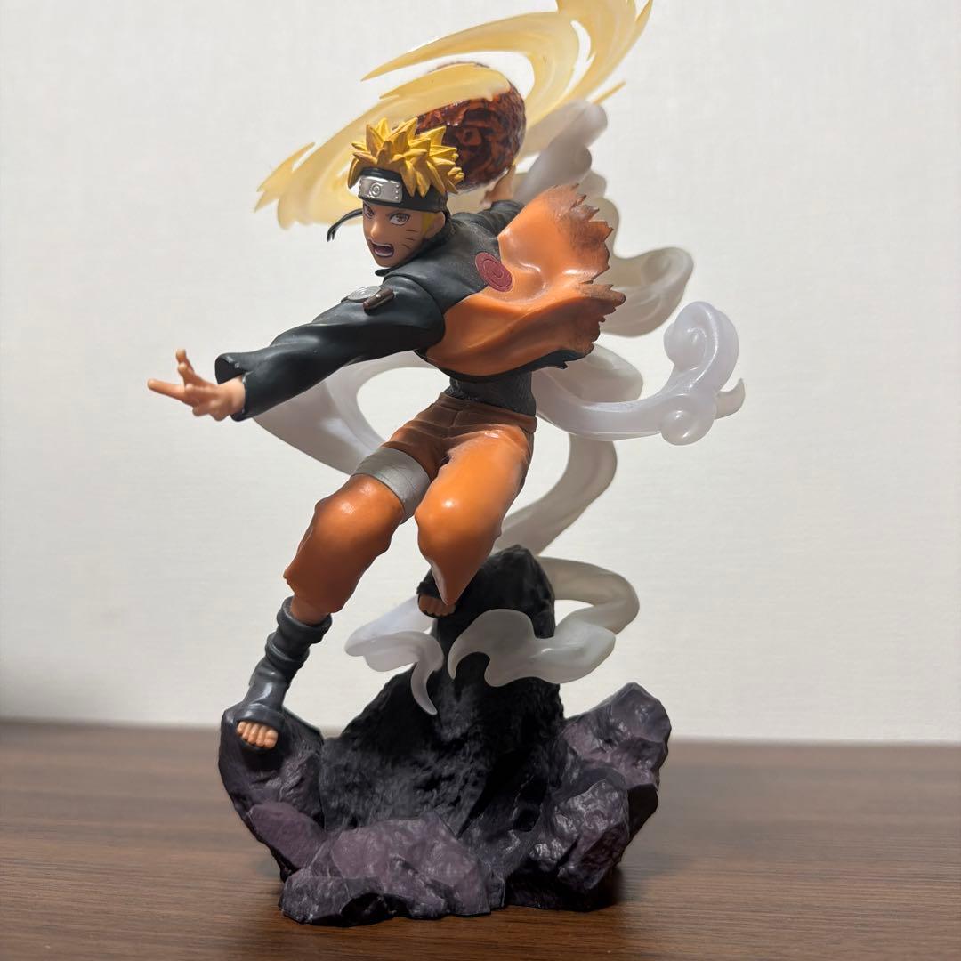 うずまきナルト　NARUTO フィギュア　 仙法•熔遁螺旋手裏剣　 BANDAI