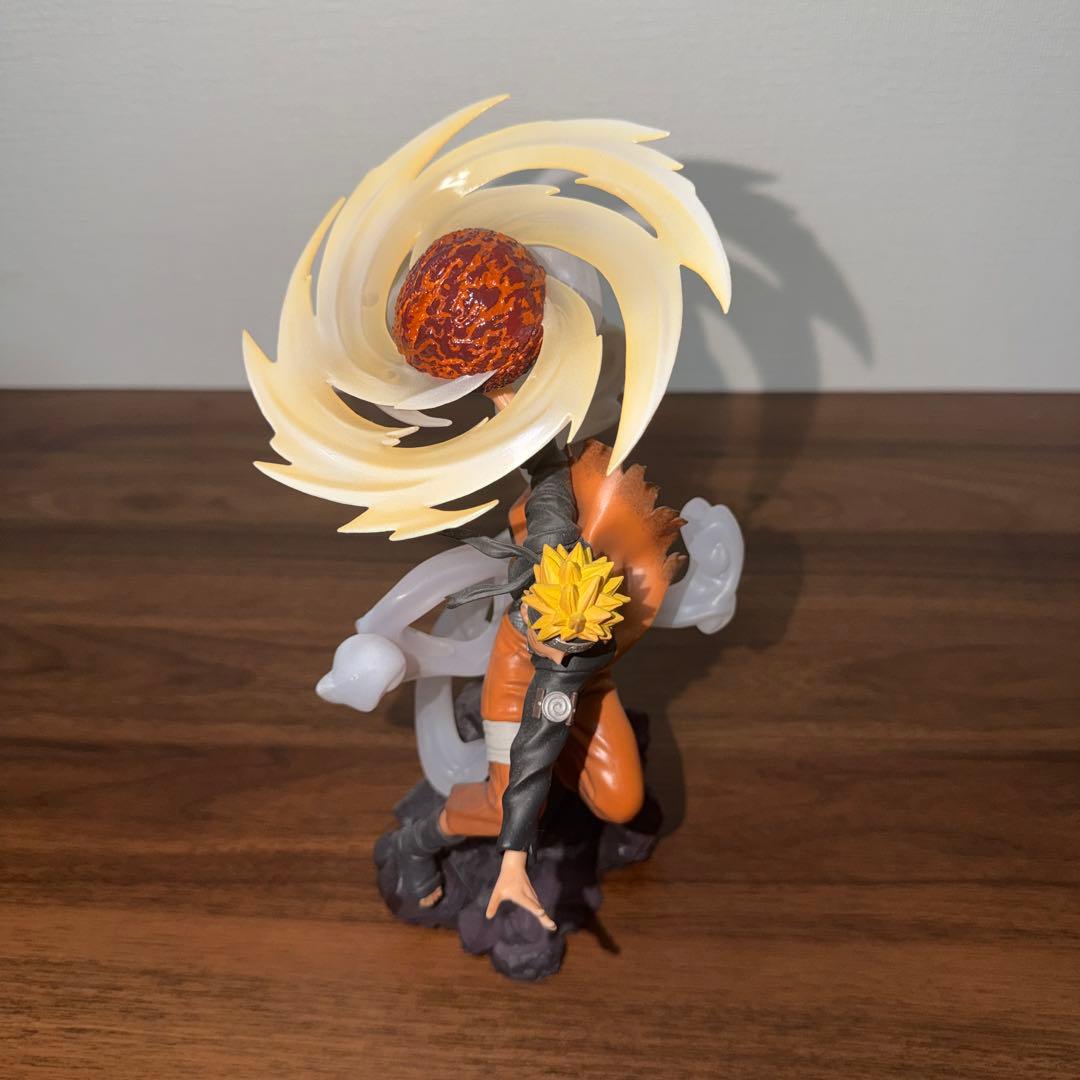 うずまきナルト　NARUTO フィギュア　 仙法•熔遁螺旋手裏剣　 BANDAI