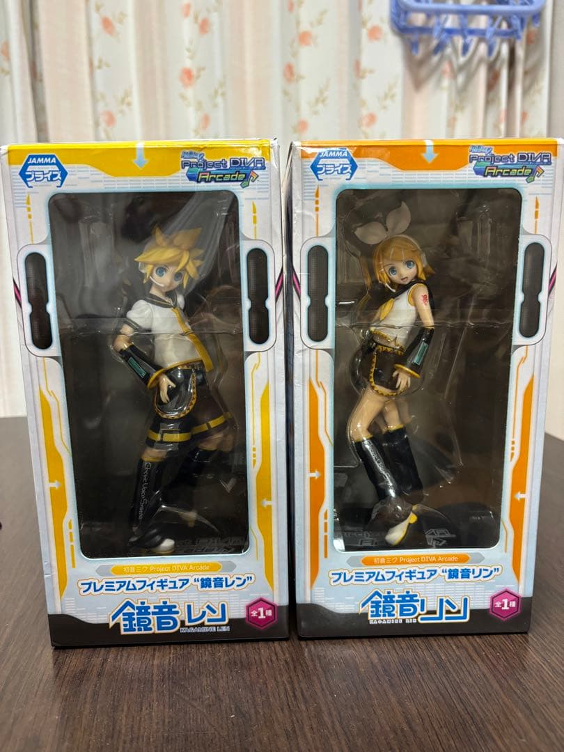 鏡音リン・レン プレミアムフィギュア セット 初音ミク ボカロ 値段交渉OK