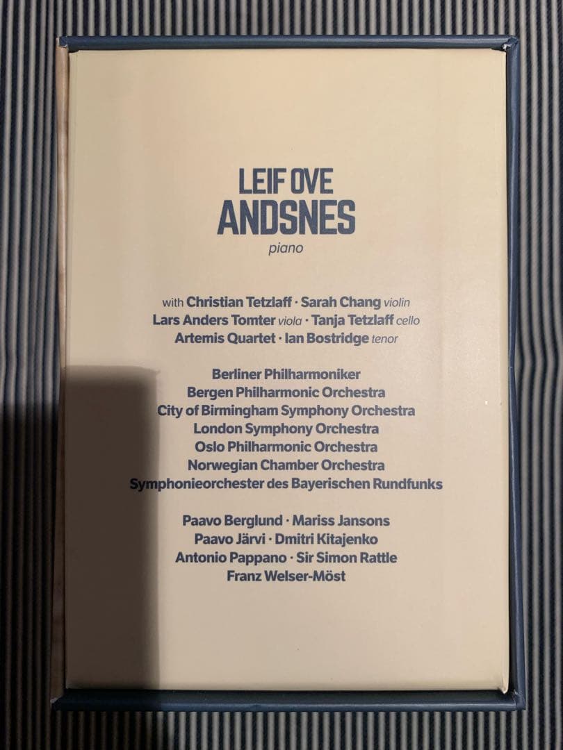 レイフ・オヴェ・アンスネス ／ワーナー・クラシックス録音全集 1990-2010