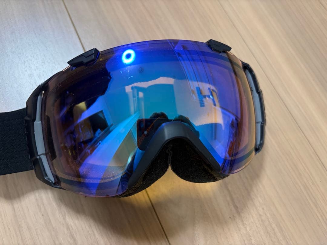 ★送料無料★お洒落　スミス　IO ゴーグル　交換レンズ付　スキー　スノーボード