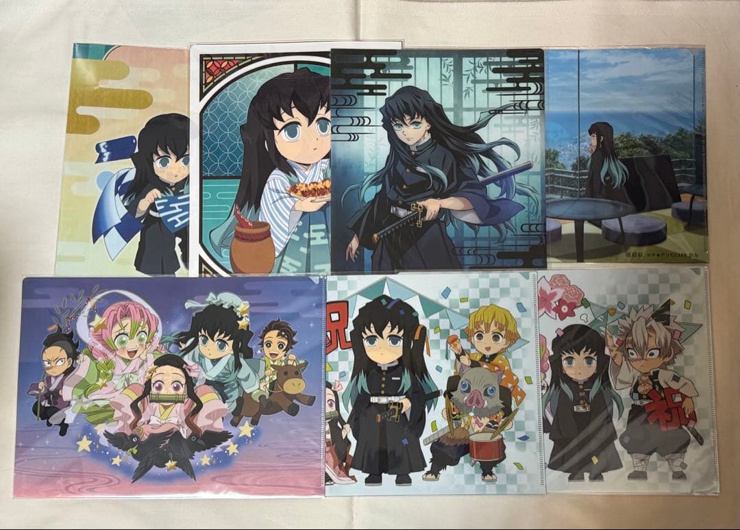 鬼滅の刃　クリアファイル　まとめ売り②