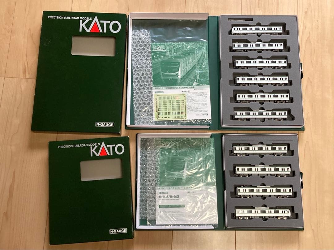 【室内灯付】KATO 東京メトロ 16000系 5次車 基本+増結10両セット
