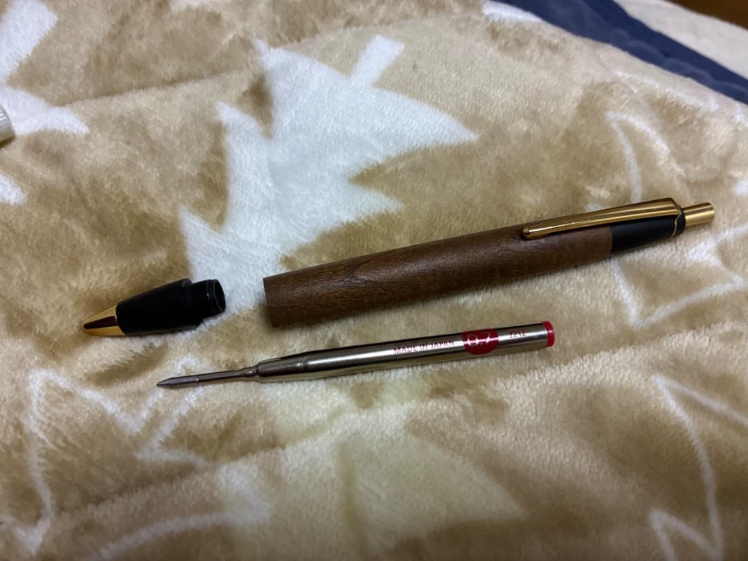 野原工芸　旧型　スタンダードボールペン　桑　　　　　木軸　　　こうぼうせつ