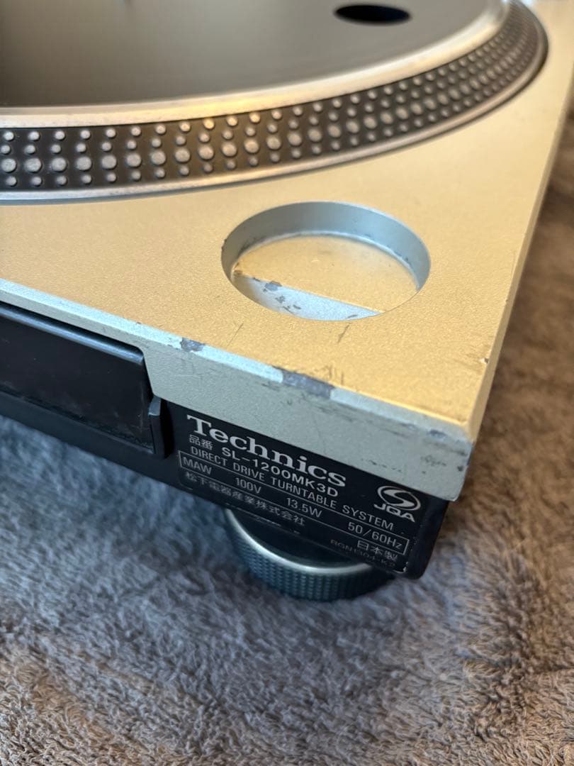 Technics SL-1200MK3D ターンテーブル