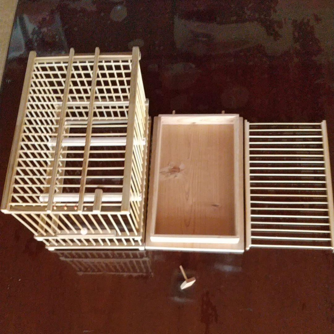 手作り竹製鳥籠