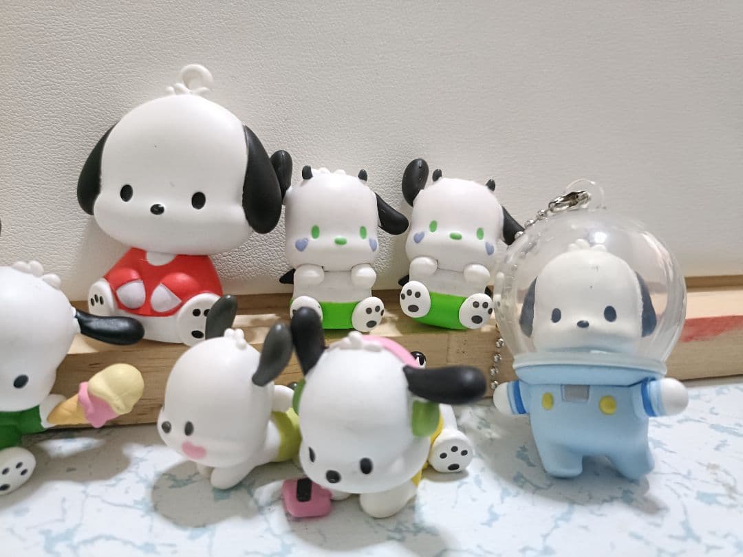 ポチャッコ まとめ売り フィギュア サンリオ sanrio キーホルダー 鏡
