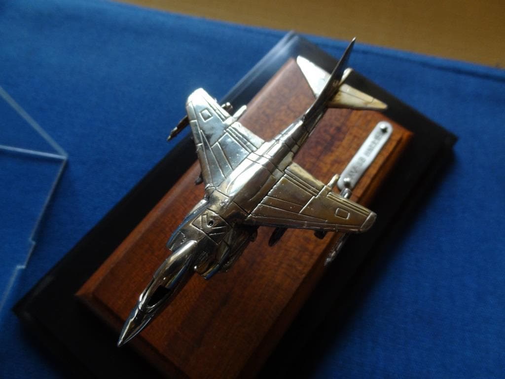 イタリア製 メデゥーサ社 925シルバー製 AV-8B ハリアーⅡ攻撃機