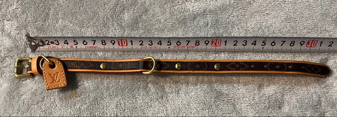 ☆ルイ・ヴィトン モノグラム 小型犬用 首輪とリード(used)