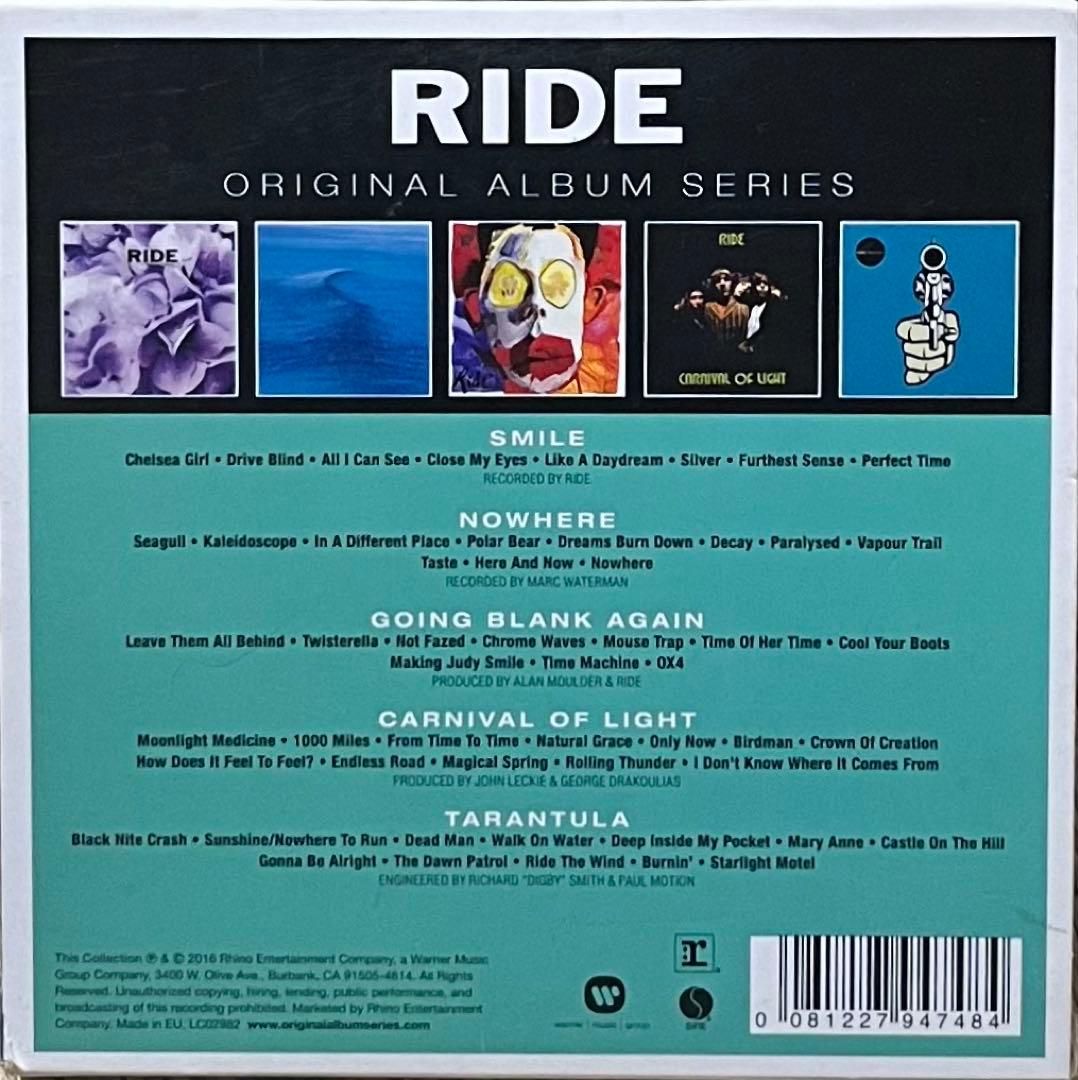 洋楽 Ride Original Album Series Creation 5CD