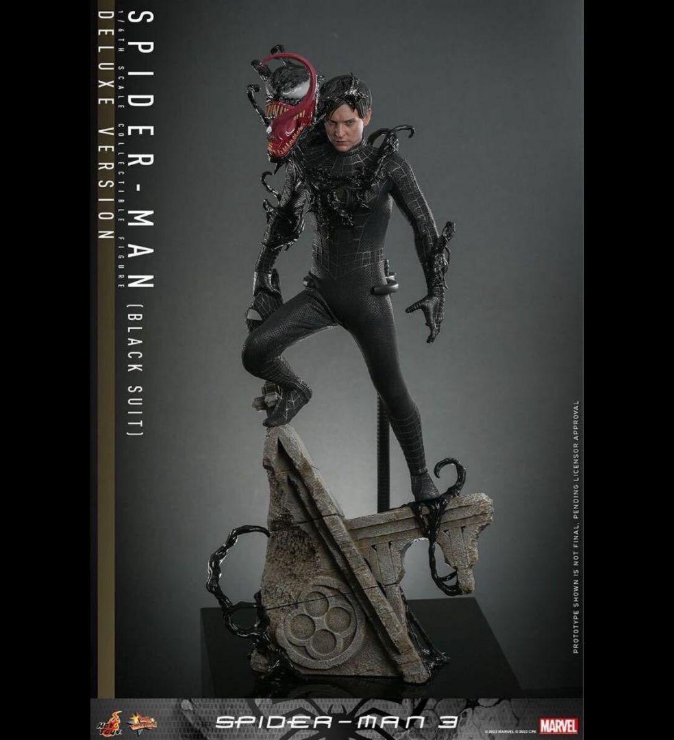 ホットトイズ スパイダーマン3 ブラックスーツDX版 ボーナスアクセサリー付き