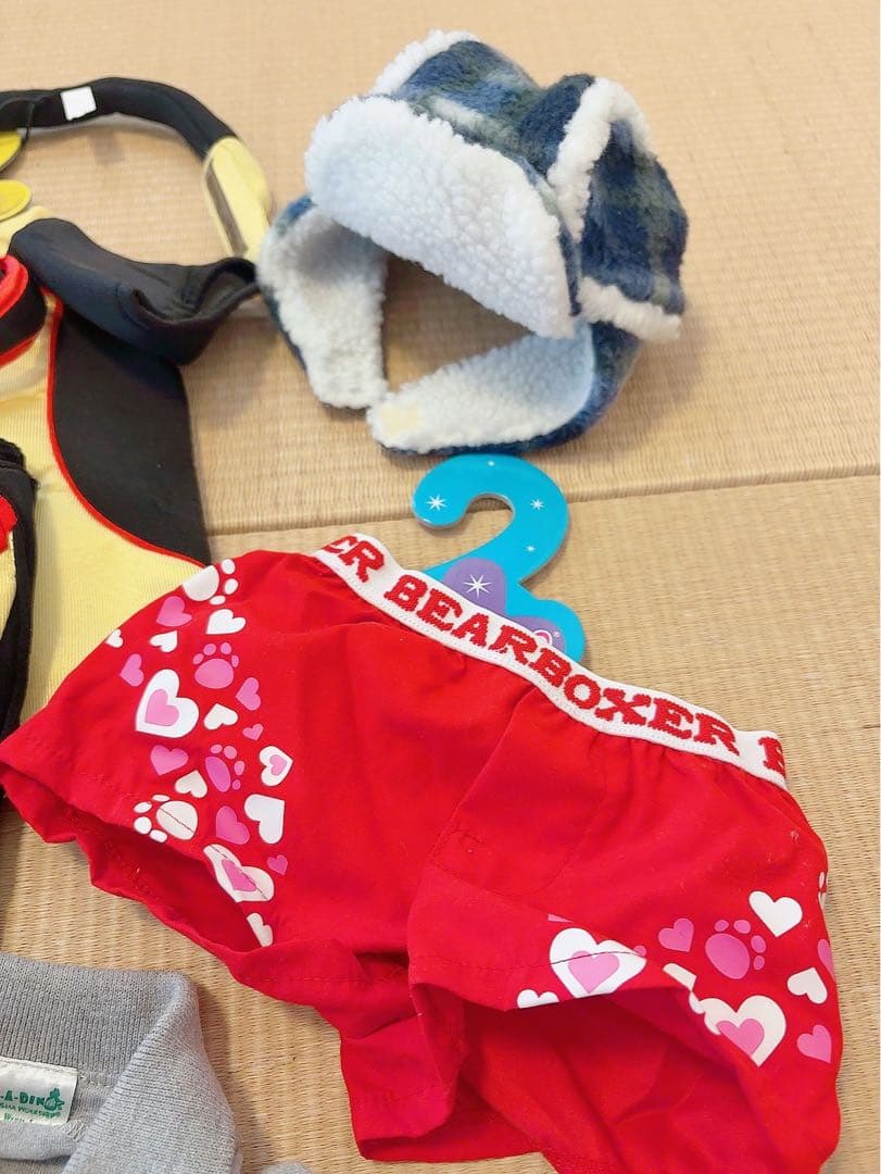 ビルドベア:コスチューム:服:ダッフィー :セット:大谷:ぬいぐるみ