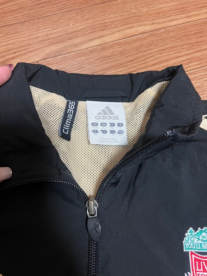 Liverpool FC adidas ジャージセット 黒　Mサイズ　リバプール