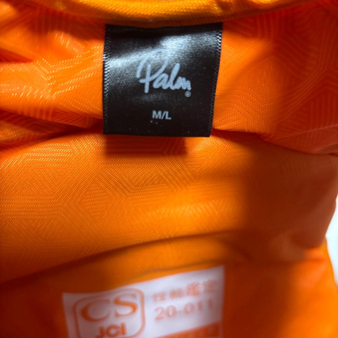 『値下げ中』Palm ライフジャケット L3-12368 大人用 オレンジ