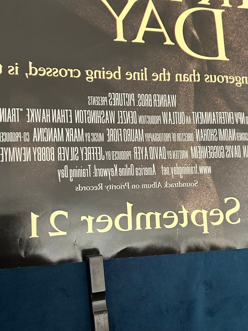 トレーニングデイ　USオリジナル映画ポスター