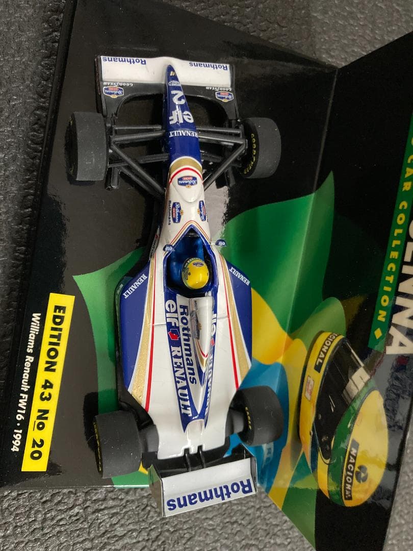 1/43 ミニチャンプス Williams Renault FW16 SENNA