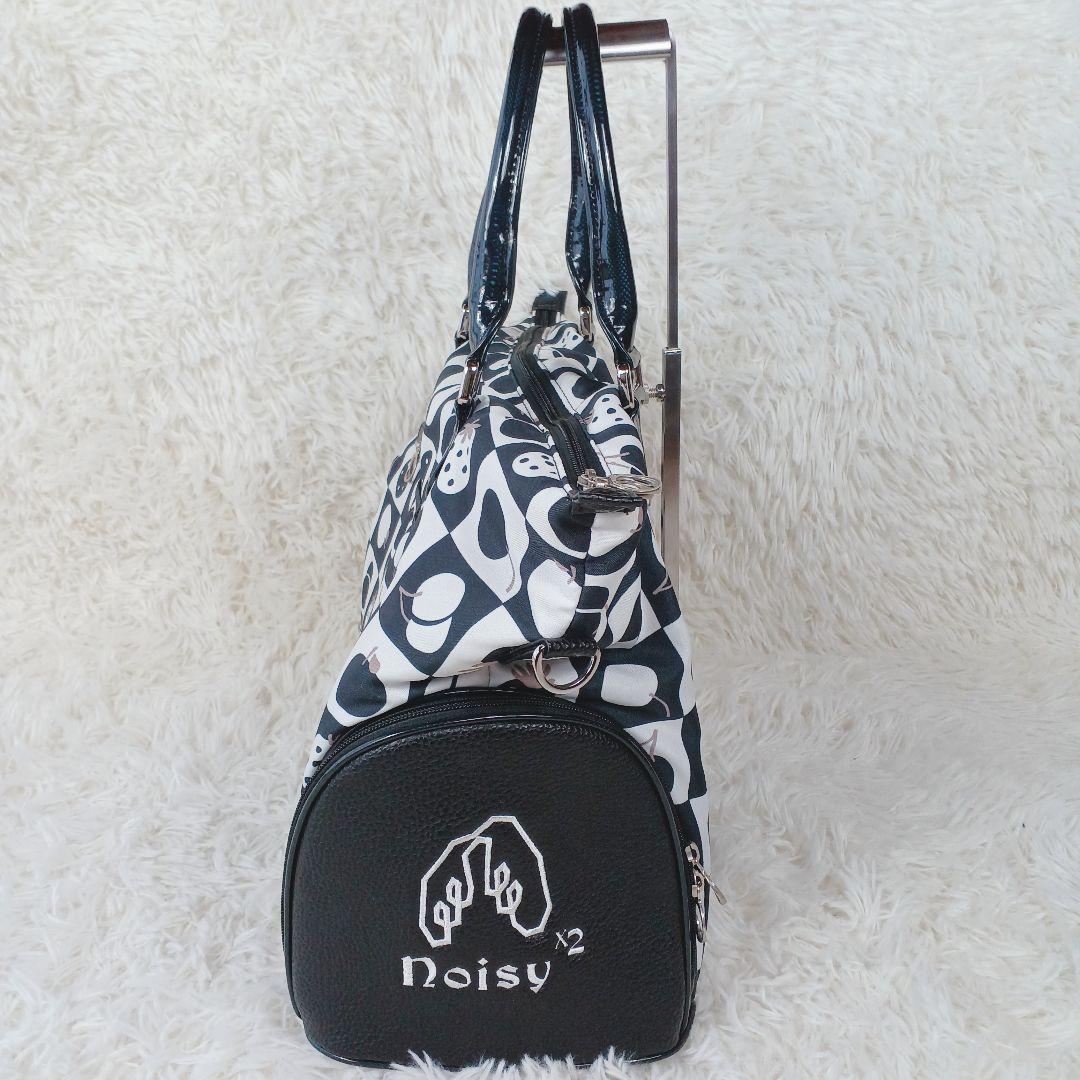 ノイジーノイジー ミエコ ウエサコ ゴルフ ボストンバッグ 格子柄