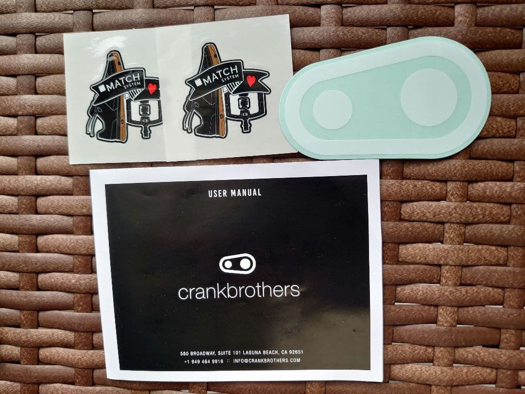 クランクブラザーズ　ビンディングペダル　マレット３