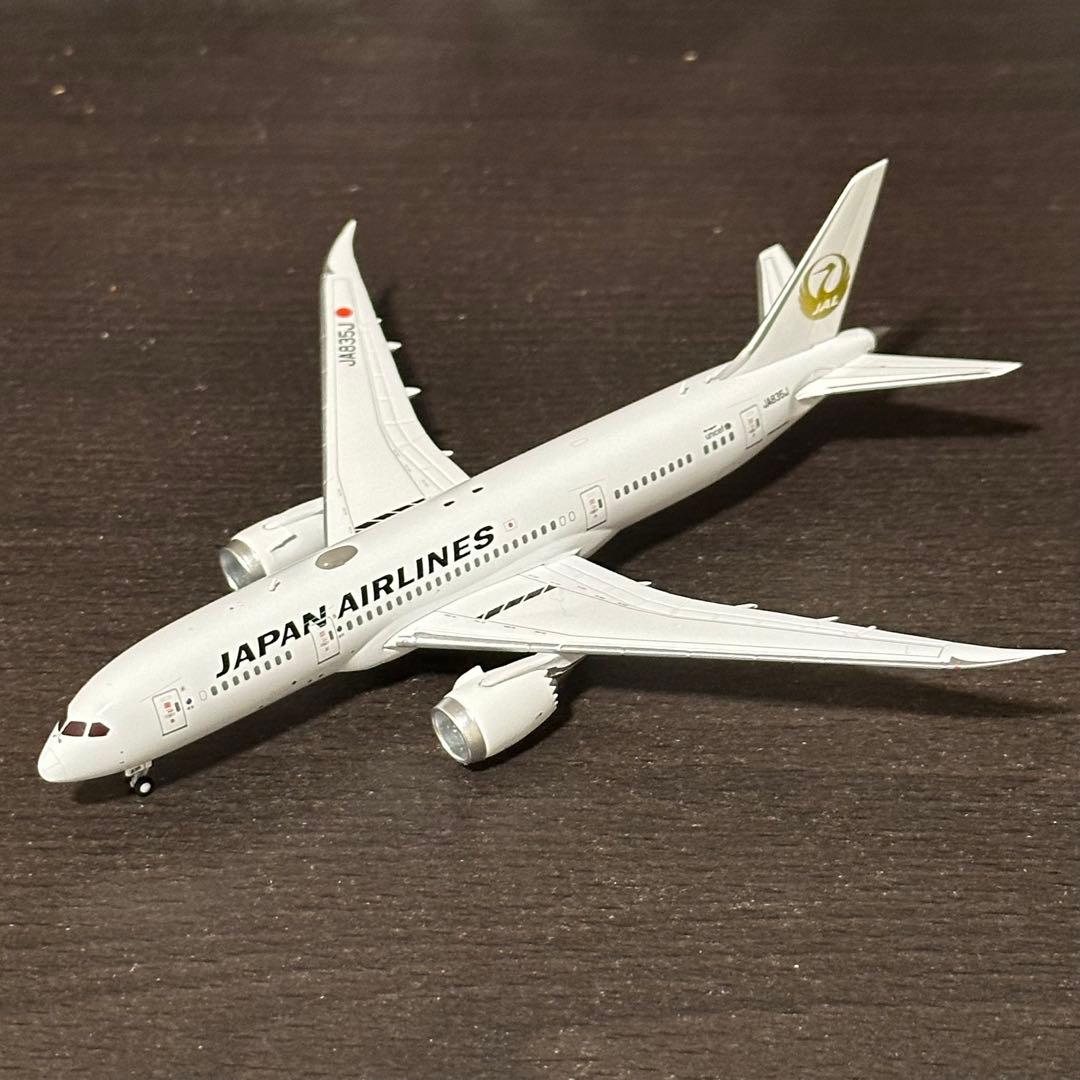 航空機・ヘリコプター JC Wings JAL B787-8 1/400 Gold logo