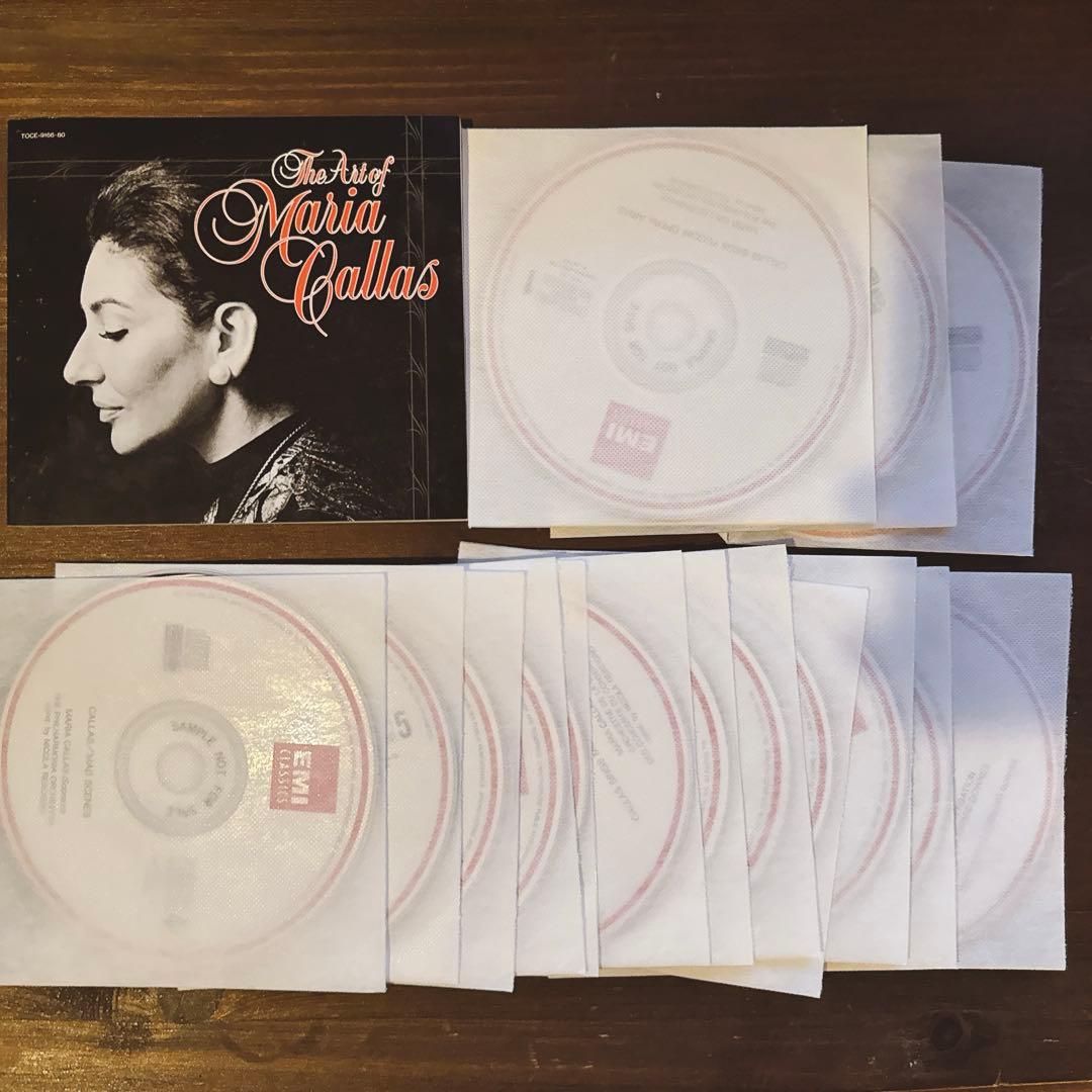 【美品】廃盤CD15枚BOXセットThe Art of Maria Callas