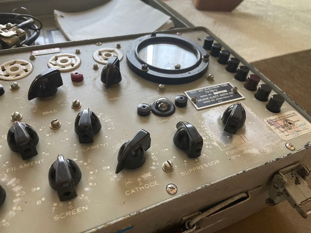 真空管試験機 TV-7B/U