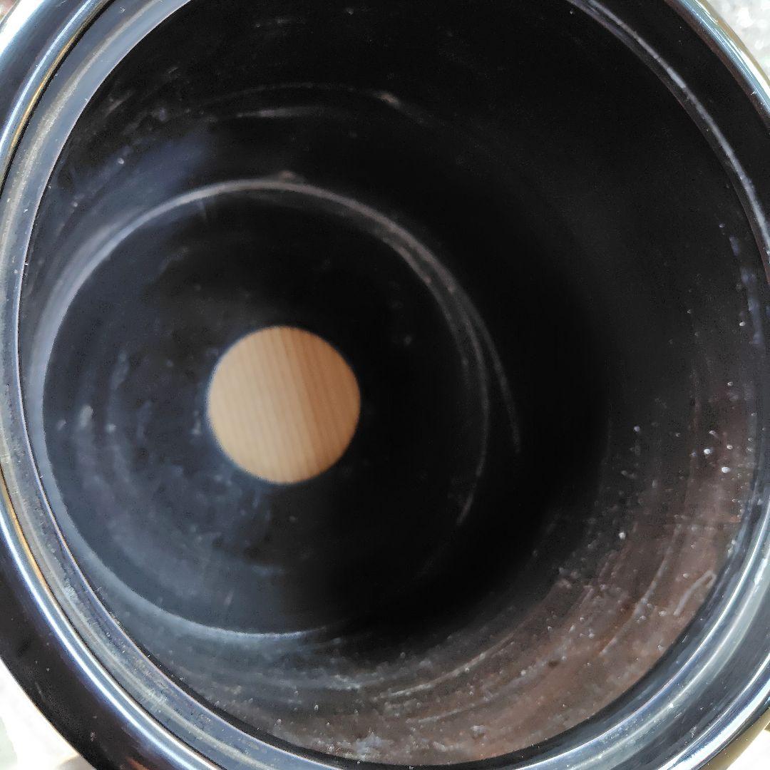 ①骨董　菊螺鈿手焙　火鉢黒漆　清菊真香 インテリア鉢カバー