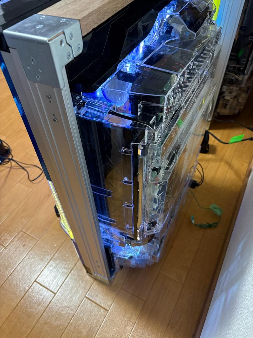 家庭用可 eフィーバーブルーロック 実機 外付け配線・鍵・トランス付