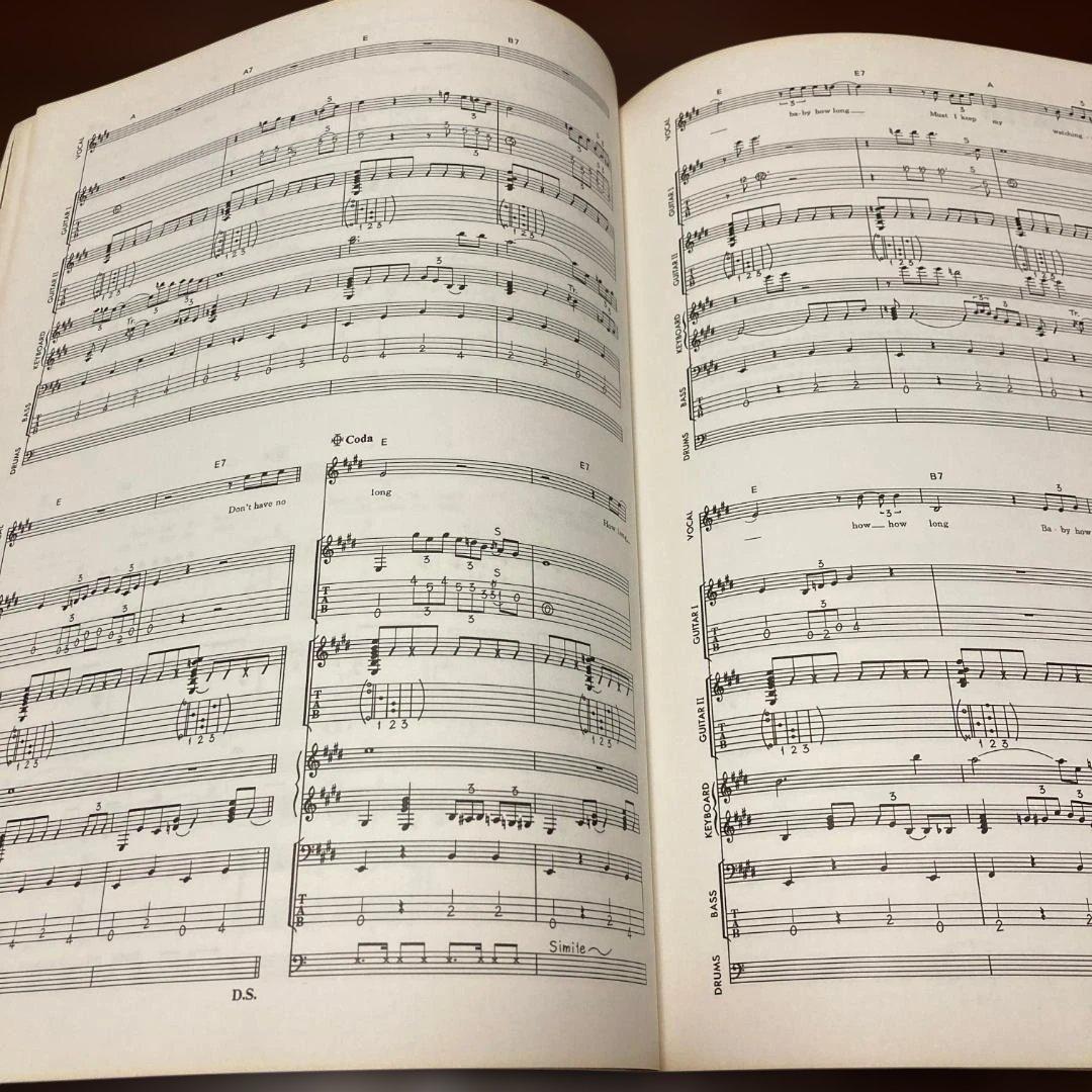 エリック・クラプトン／From The Cradle　バンドスコア　ギター　楽譜