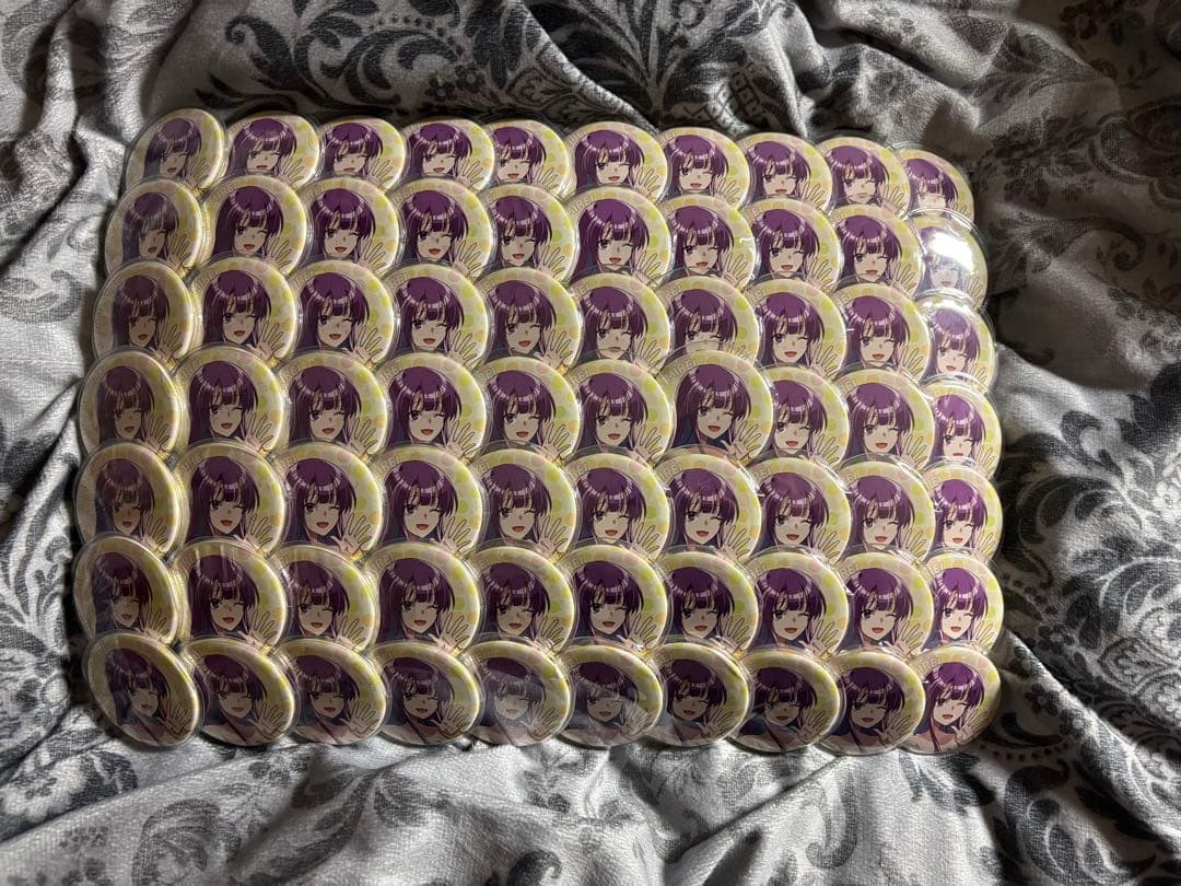 俺クロ 憑かれた俺と黒神心霊相談所 黒神ミレイ 缶バッジ まとめ売りA3痛バ用