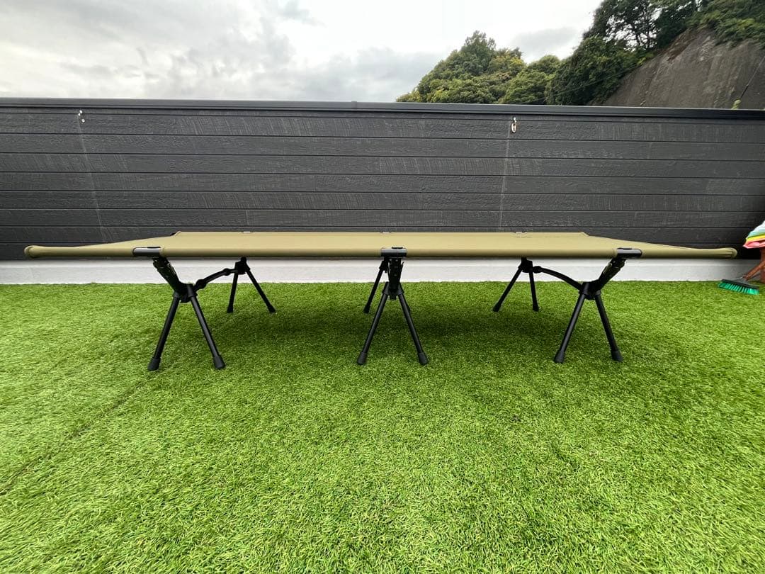 WAQ 2WAY フォールディングコット オリーブ キャンプコット